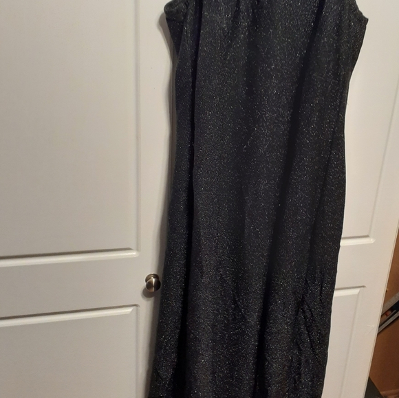 Vintage Sparkly Halter Dress - Picture 2 of 6